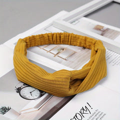Knotted Headbands For Women Elastic Sports Yoga Headband Girls Hair Accessories