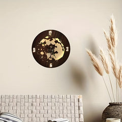 Kids Room Clock Lamp with Laser Engraved Globe Model LED