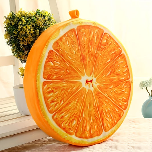 3D Fruit Seat Cushion Round Watermelon Mat for Kids