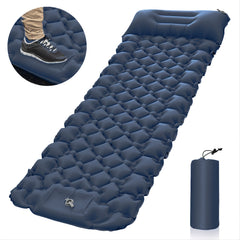 Ultralight TPU Camping Sleeping Pad with Air Pump & Pillow