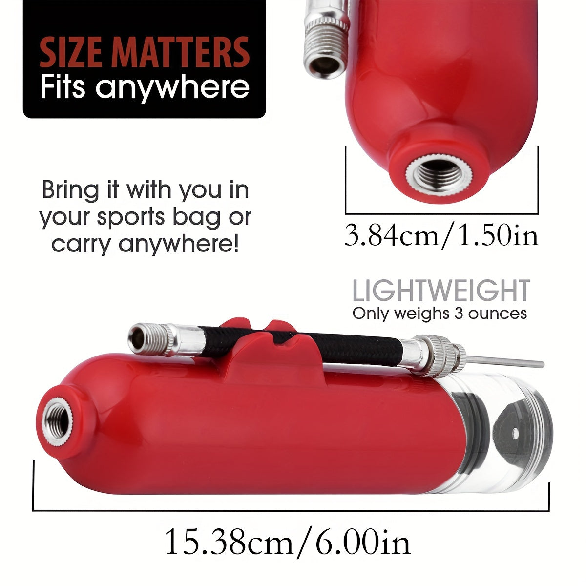 Portable Basketball Pump Inflator for Balls