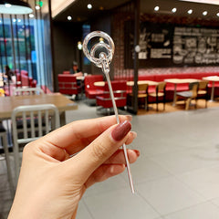 Metal Plated Bun Holder Hair Accessory