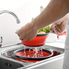 Telescopic Water Filter Basket for Fruit and Vegetables