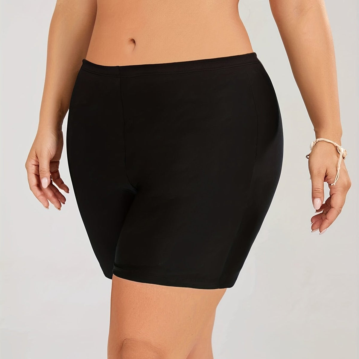  High Rise Stretch Vacation Swimsuit Shorts