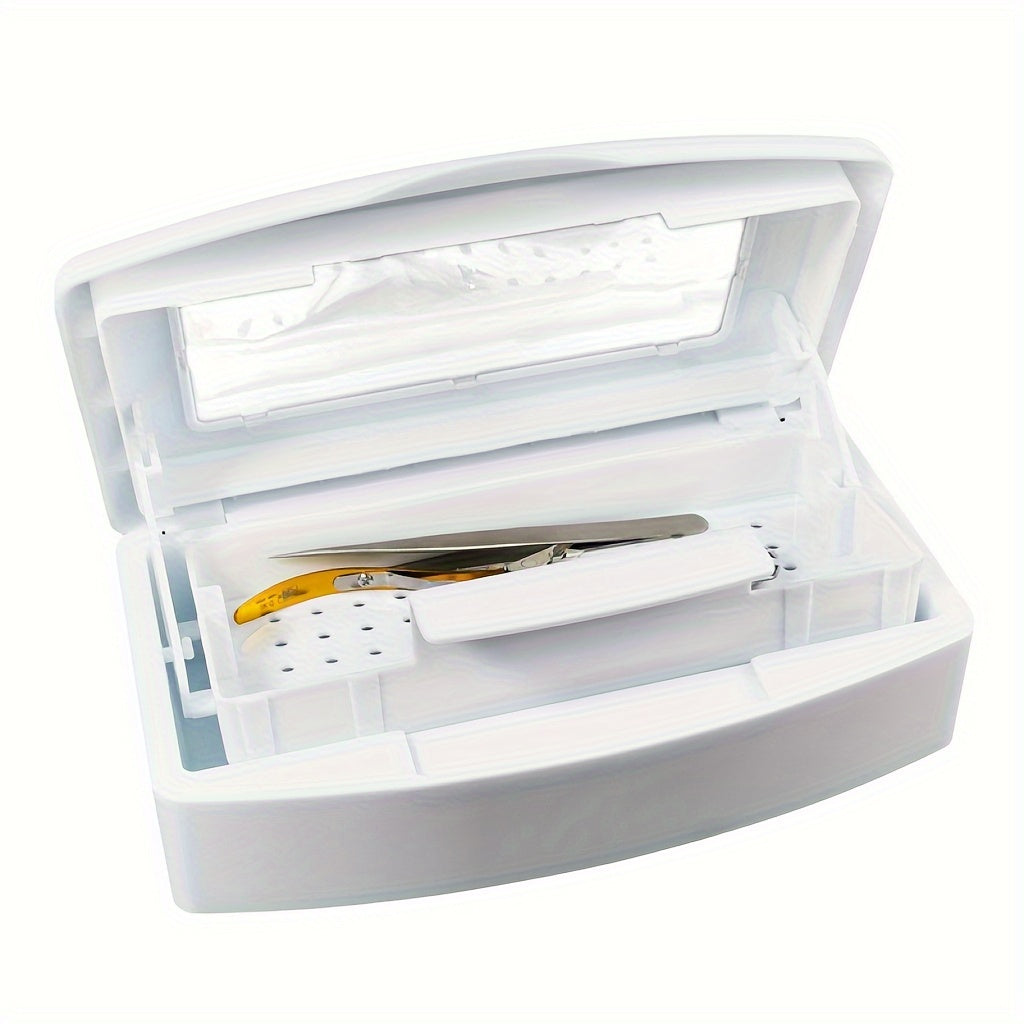 Nail Tool Disinfection Box Alcohol Cleaning Soaking Box