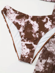  Tie Dye Bikini 3 Piece Set