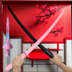 3D Printed Plastic Gravity Telescopic Samurai Sword Tricky Toy