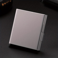 Aluminum Thin Folio Cigarette Case Clip 20 Packs