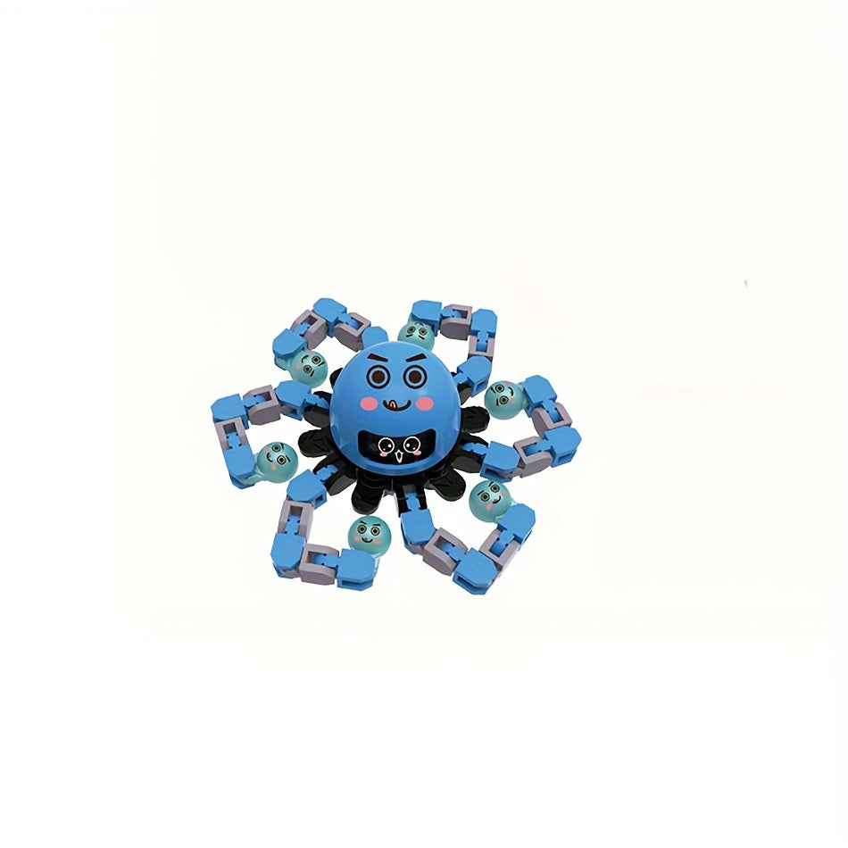 Unique Robot Face Fidget Spinners Durable Stocking Stuffers