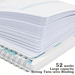 BUBU Weekly Planner To Do List Notebook Undated Goal Planner