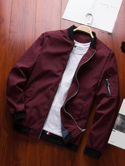 Autumn Casual Men's Baseball Jacket Coat