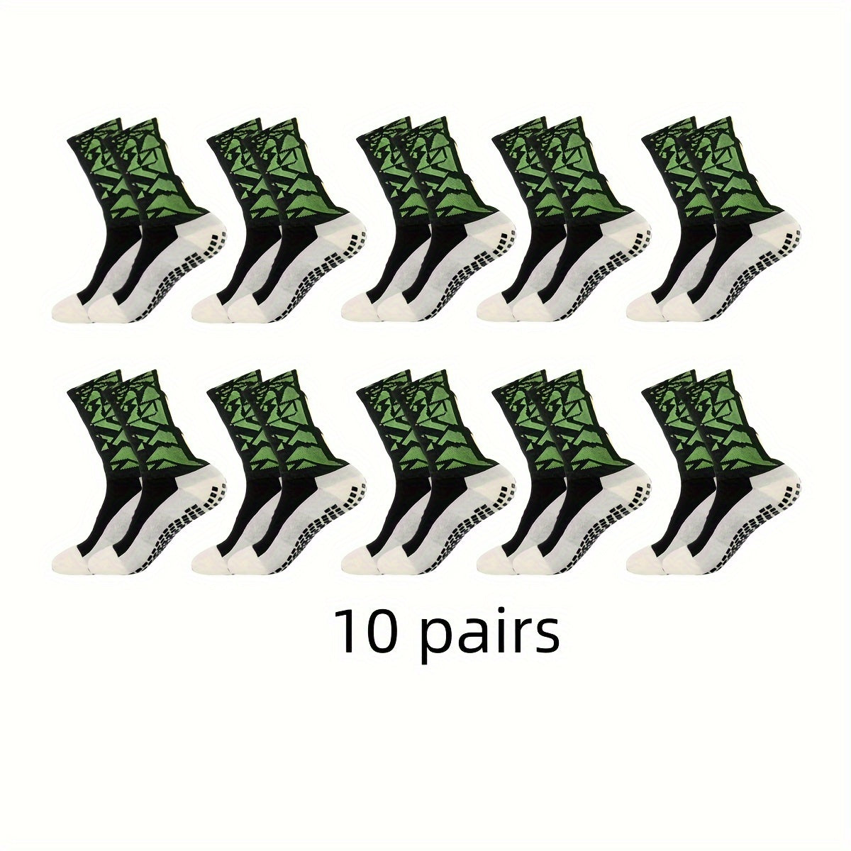 Men's Mid Crew Sport Socks: Sweat Absorbing, Comfy, Breathable
