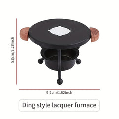 Wax Seal Stove Set With Spoon & 10 Waxes for Sealing Cards