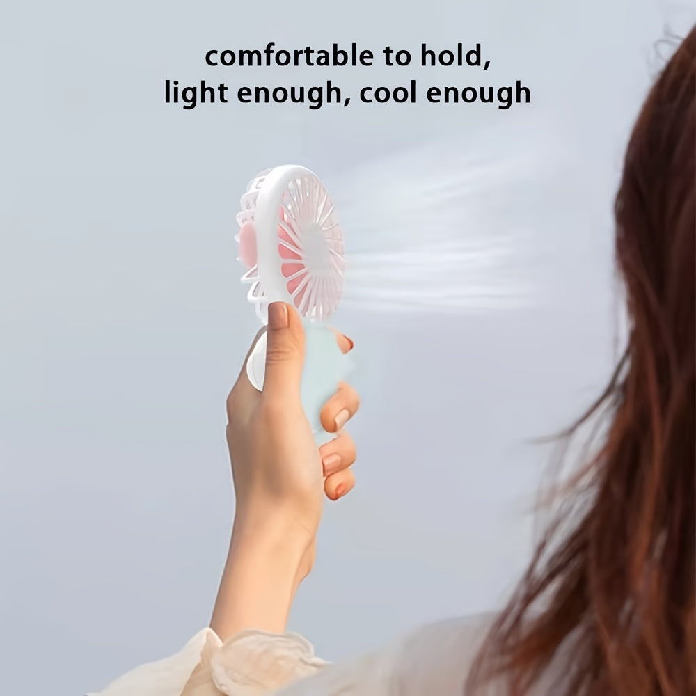 Mini Astronaut USB Fan Rechargeable Portable Personal Travel Handheld Fan
