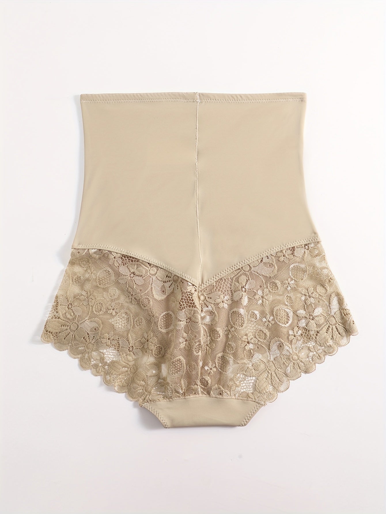 Lace Stitching Shaping Panties High Waist Compression Panties