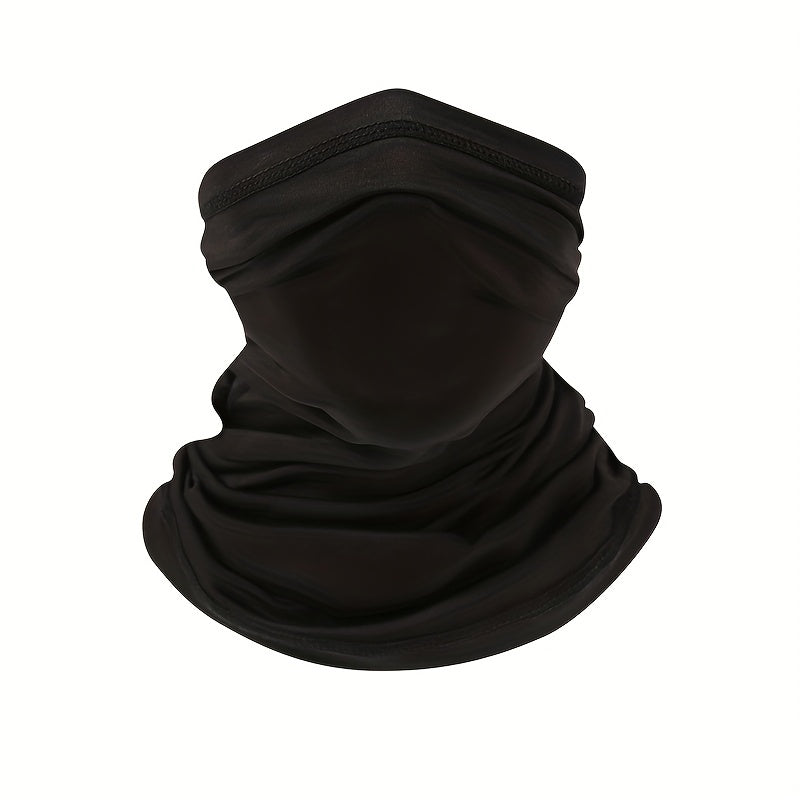 Outdoor Neck Gaiter Ice Silk Sunscreen Scarf Motorcycle Neck Cover