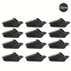 8pcs Tent Crocodile Clips Outdoor Camping Canopy Tent Windproof Fixed Clip