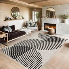 Soft Faux Sheepskin Floor Mat Easy-to-Clean Anti-Skid Throw Rug
