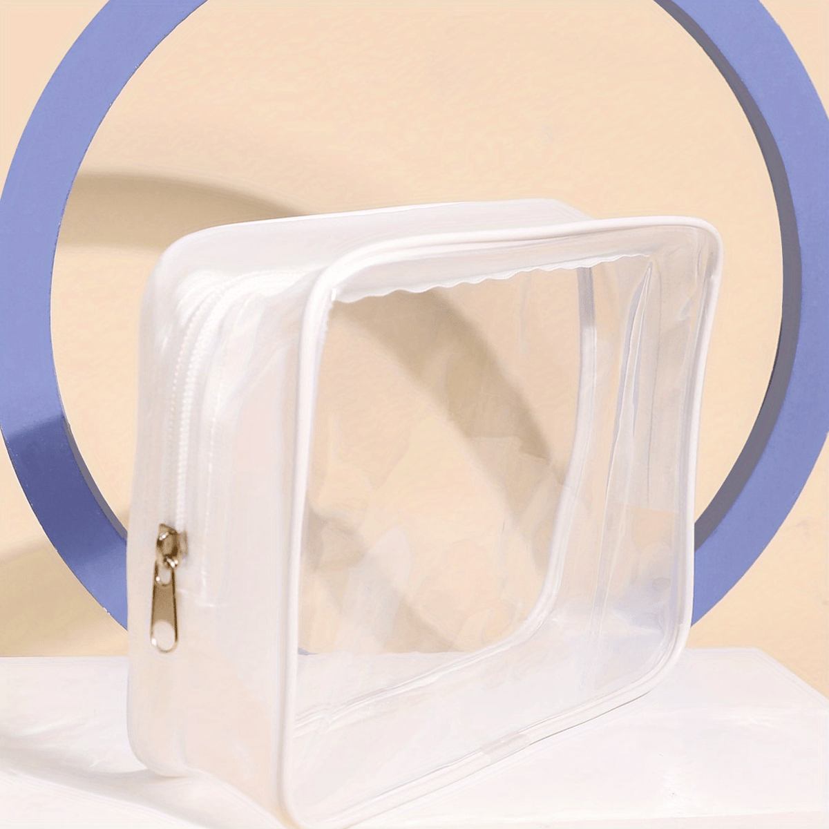 Waterproof Clear Makeup Bag for Women Travel and Toiletry Organizer