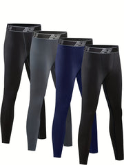 HOPLYNN Youth Compression Leggings Sports Rugby Quick-drying Leggings
