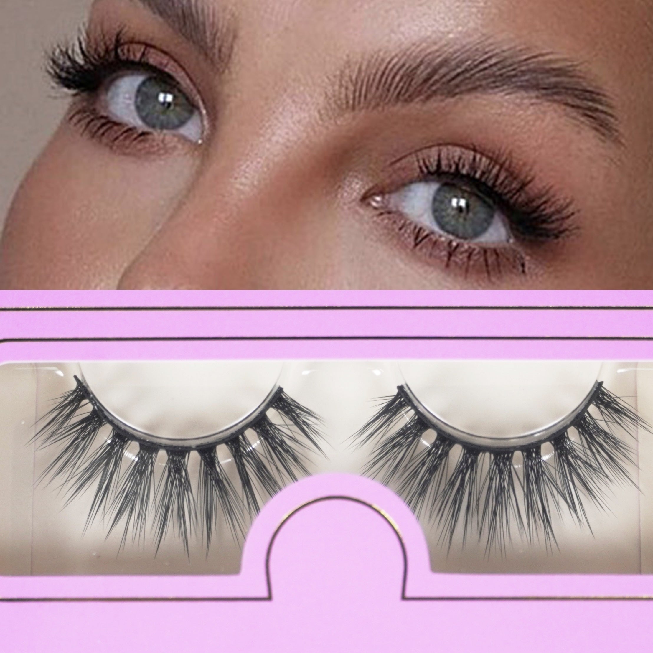 3D False Eyelashes Full Strip for Daily Wear Party, Women's Soft Lashes