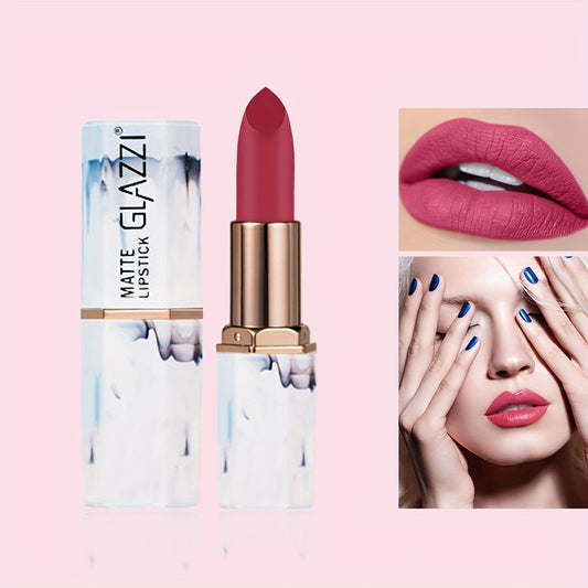 6 Colors Lipstick Packaging Retro Red Coral Orange Sweet Grapefruit Bean Sand