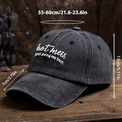 Vintage Washed Distressed Dad Hats Casual Sun Hats For Women Men