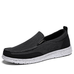 Men's Canvas Loafer Shoes Slip On Lightweight Walking Sneakers