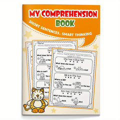 Engaging Comprehension Book for Kids: Improve Reading & Critical Thinking Skills