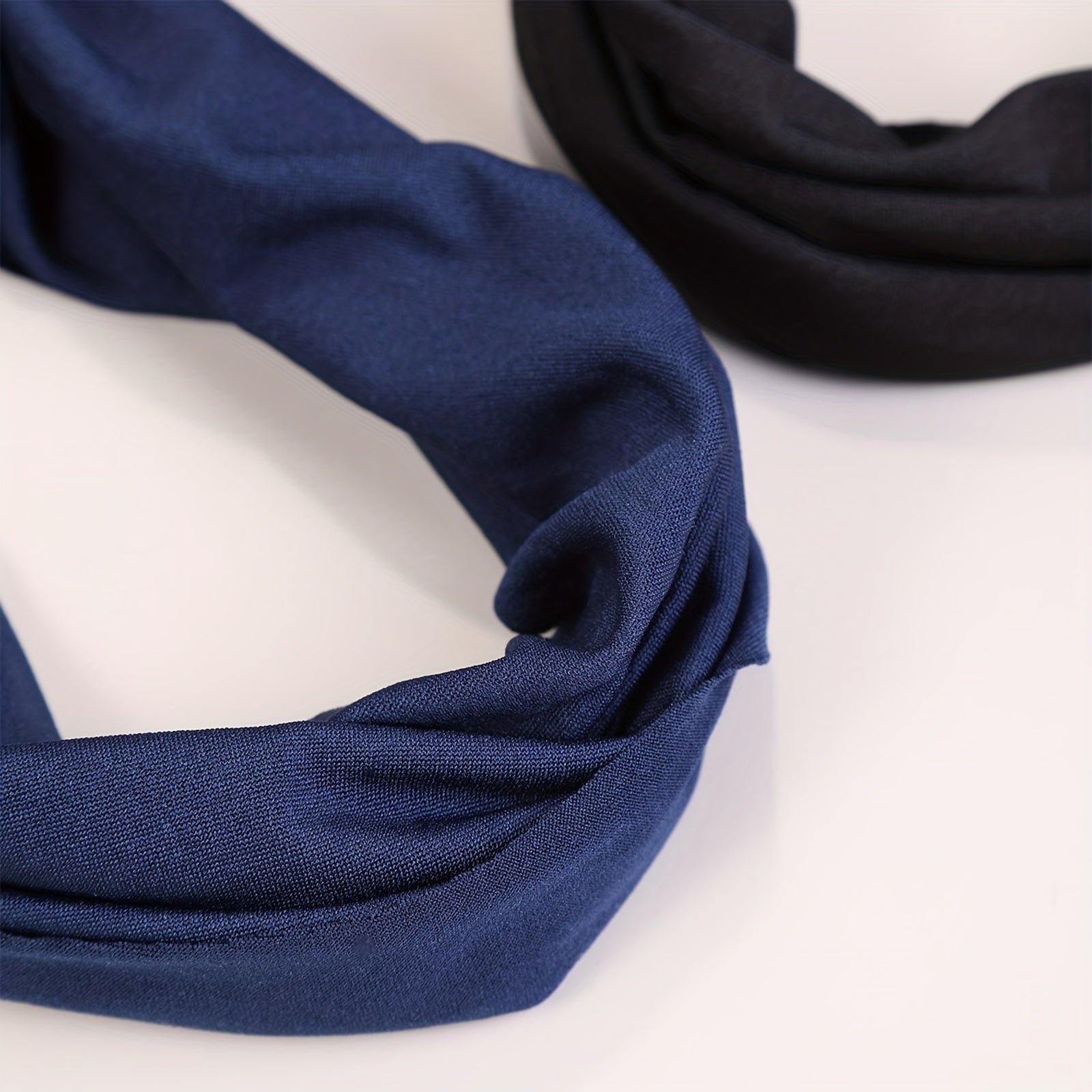 8pcs Milk Silk Headband Style Hair Band Sports Sweatband for Women