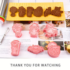 Halloween DIY Pumpkin Ghost Cookie Cutters Biscuit Mold Cookie Stampers