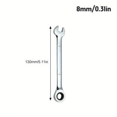 6MM 17MM Ratchet Wrenches Universal Spanners Car Repair Hand Tools