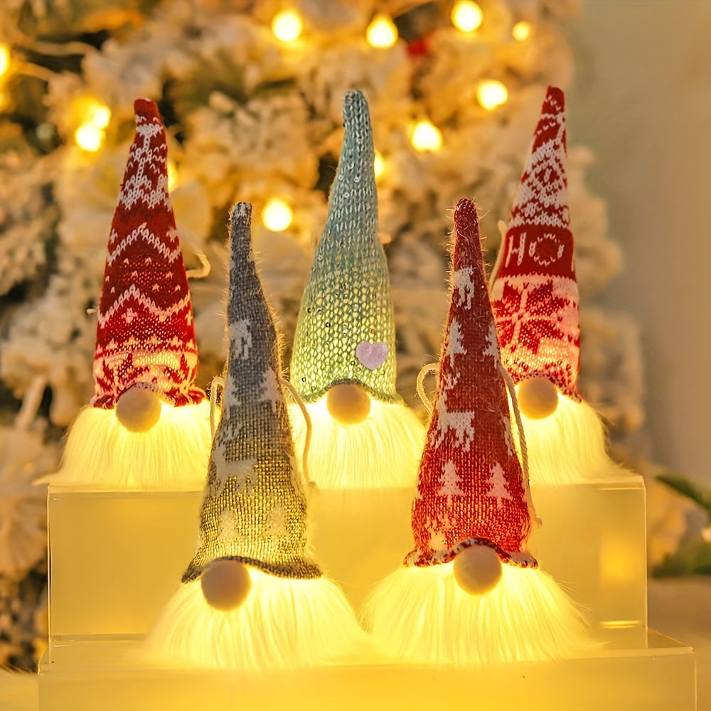 Christmas Forest Man Glow Pendant Christmas Tree Glow Pendant