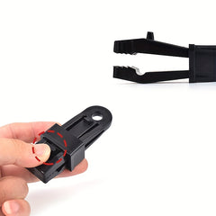 3pcs Tarp Clips Tent Clips Portable Binding Buckle Windproof Rope Buckel