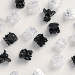 24pcs Mini Shark Claw Hair Accessories For Women