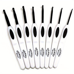 8pcs Knitting Tool Set Aluminum Crochet Suit