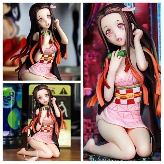 1pc 4 33in Sexy Kneeling Character Doll PVC Ornaments Collection Gift