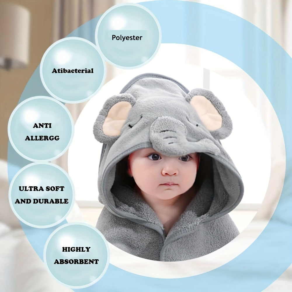 Hooded Bath Towel for Infants and Toddlers