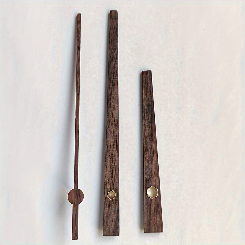 Wall Clock Movement with Walnut Clock Hands