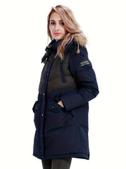 Long Down Jacket For Ladies Women's Padded Jacket Winter Comfortable