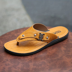 Men's Thong Sandals Non Slip Beach Shoes