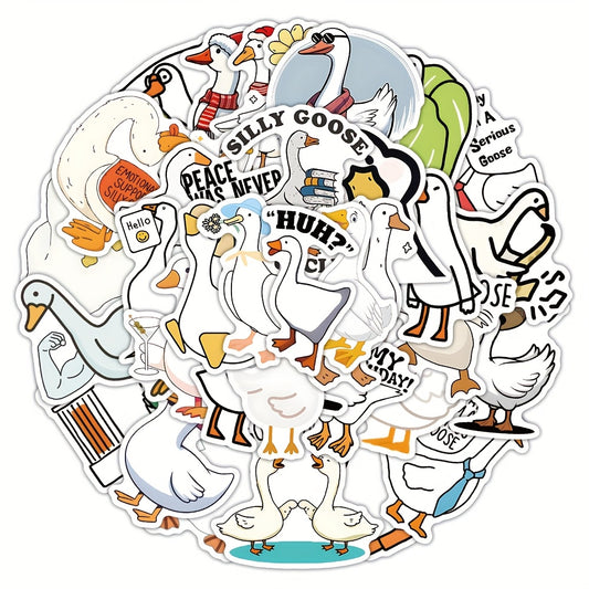 54 Goose Graffiti Stickers for Luggage Water Cup Guitar