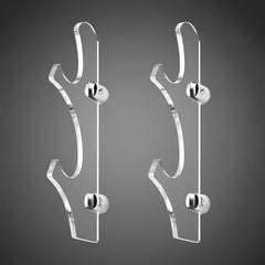 Wall Mounted Lightsaber Stand Sword Display Rack For 1-2 Swords