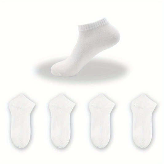10 Pairs Kids Cotton Ankle Socks for Spring/Autumn Boys Girls 3-15 Years