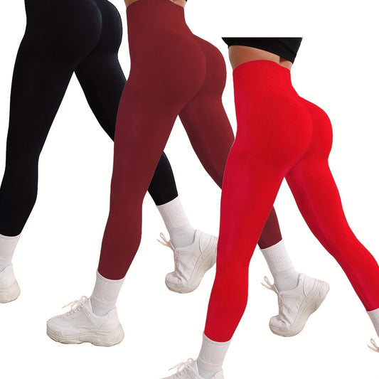 High Waist Yoga Leggings Workout Tight Pants