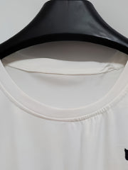Men's Devil Pattern Sports T shirt Casual Stretch Round Neck Tee Shirt