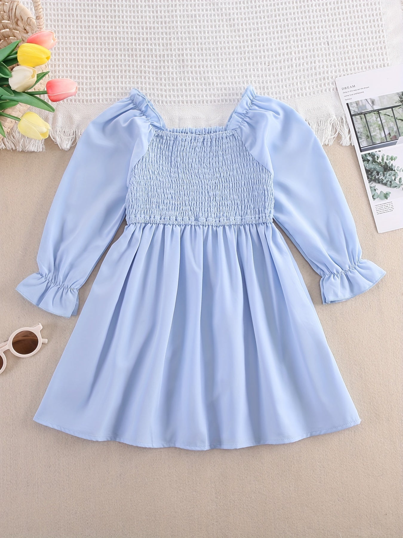 Girls Long Sleeve Princess Dress For Autumn