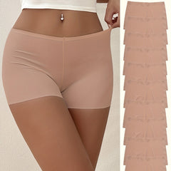 10pcs Seamless Shaping Shorts Tummy Control Slimmer Underwear & Shapewear