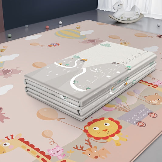 Large Waterproof Play Mat for Kids Non Slip Foldable Crawling Pad