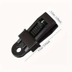 3pcs Plastic Tent Clips Awning Windproof Rope Fixed Clips Canopy Tarp Fixed Clip